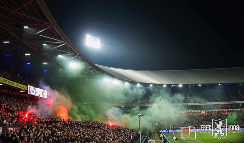 28 oktober 2015 - Feyenoord Ajax Bekerklassieker, De 12e minuut