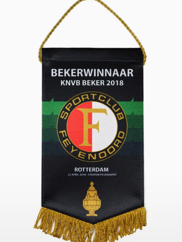 Feyenoord vaan - Bekerwinnaar 2018