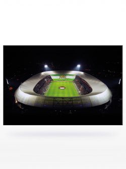 Feyenoord Canvas - Bekerklassieker Dronefoto (120 x 80)