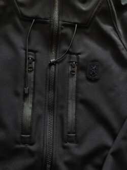 FRFC1908 Softshell Jacket Mod.24 - Details Pockets Front - Black Label