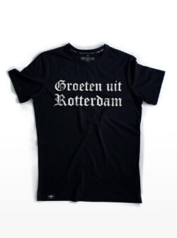 FRFC1908 T-Shirt - Groeten uit Rotterdam (zwart)