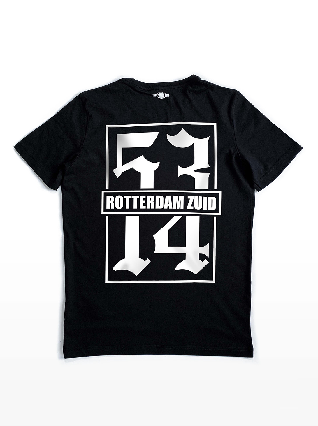 FRFC1908 Tshirt, Black 5314 - Rotterdam Zuid - Achterkant