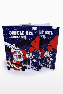 Feyenoord Kerstkaarten - Jinge Rel - 2020 - Set (voorkant)