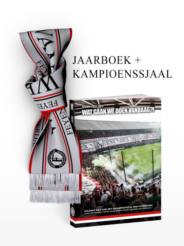 Feyenoord Jaarboek, 2022-2023 - Wat gaan we doen vandaag + Kampioenssjaal Combi
