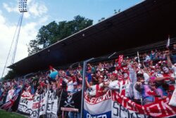 Kampioenswedstrijd 92-93 in het Oosterpark Stadion