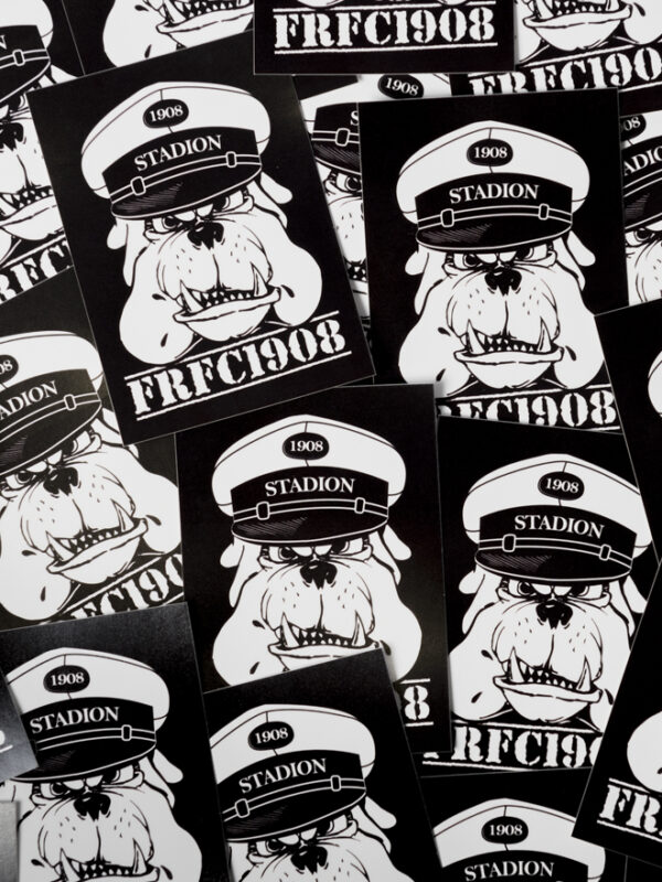 FRFC1908 Bulldog Suppoost Stickers