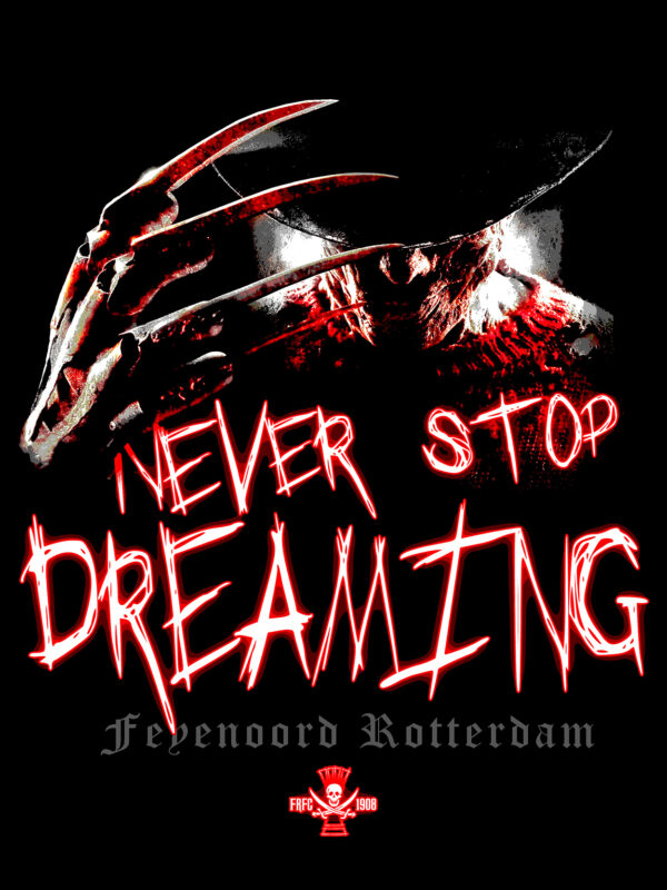 Never Stop Dreaming - Front