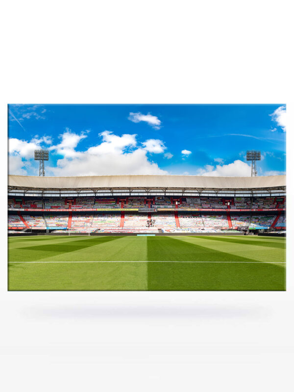 Panorama Stadiontribune Spandoeken Zee in De Kuip Feyenoord Rotterdam 2021