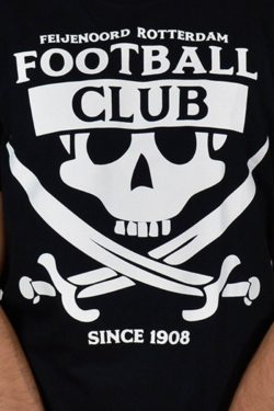 T-Shirt Feyenoord Rotterdam Football Club - Zwart