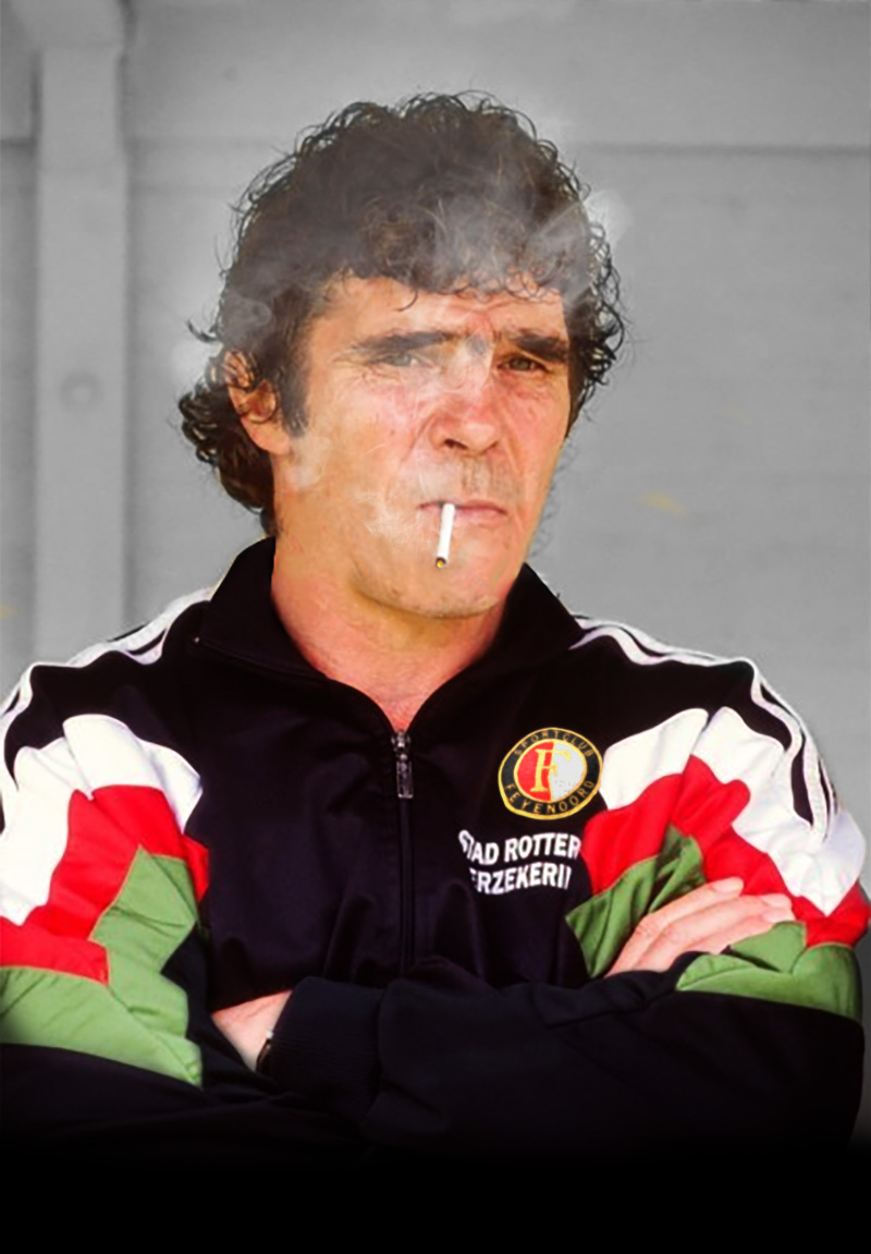 Van Hanegem Retro Feyenoord Jack 92-93
