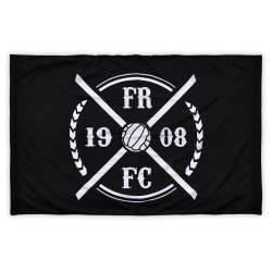 FRFC1908 Vlag - Tien jaar Jubileum Logo