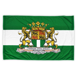 Rotterdamse Stadswapen Vlag, Groen/Wit/Groen