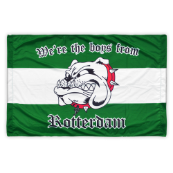 Feyenoord Vlag: We Are The Boys From Rotterdam, Bulldog