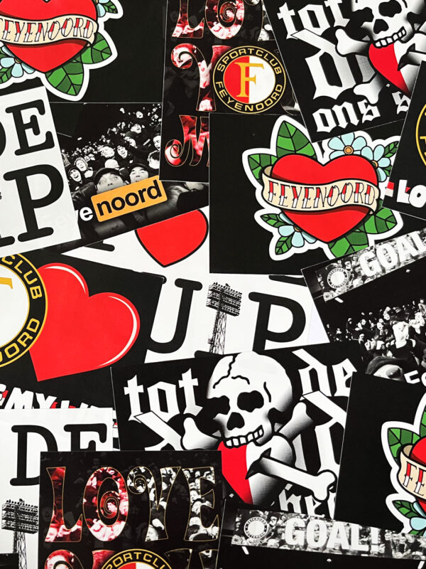 We Love You Feyenoord, Stickerset (Detailfoto)