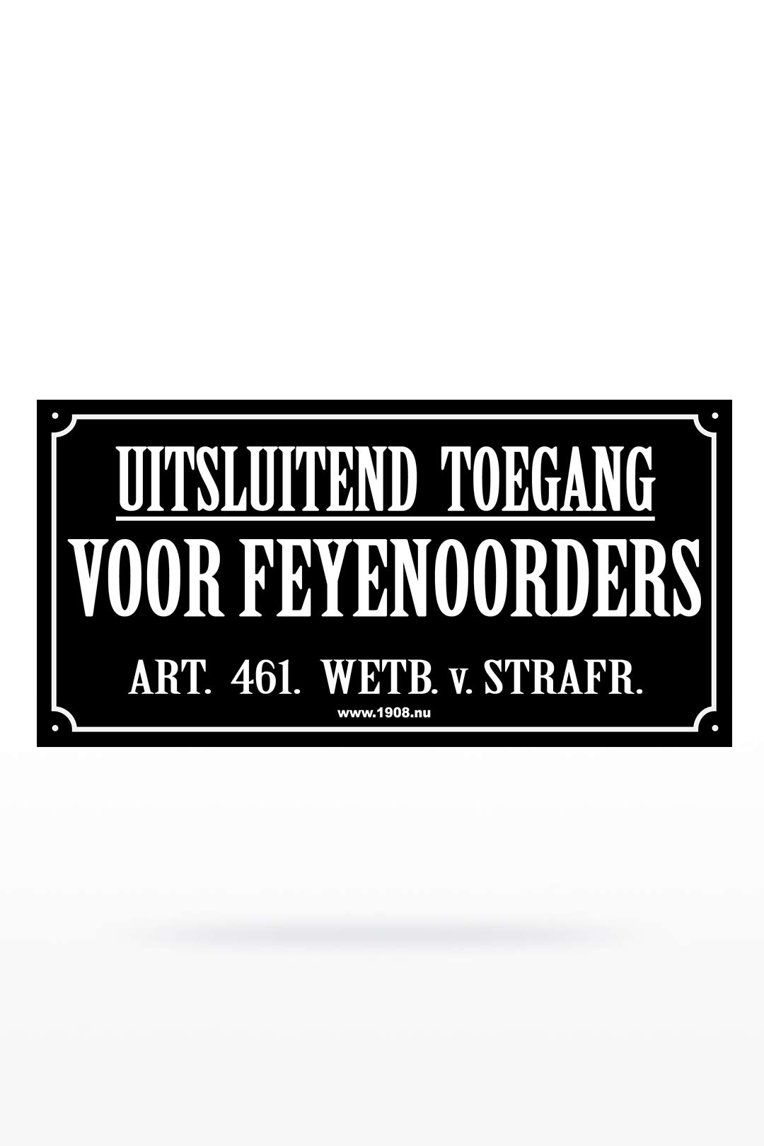 Feyenoord Stickers - Uitsluitend Toegang XXL