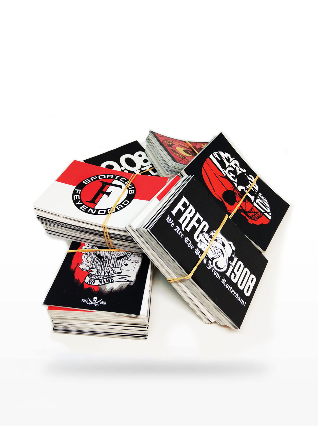 Feyenoord XXL Stickerset - Rood&Witte Stickers
