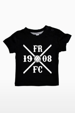Baby Shirt Kruislogo - Zwart