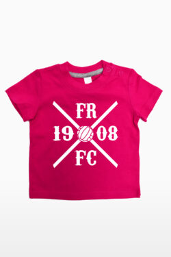 Baby Shirt Kruislogo - Roze