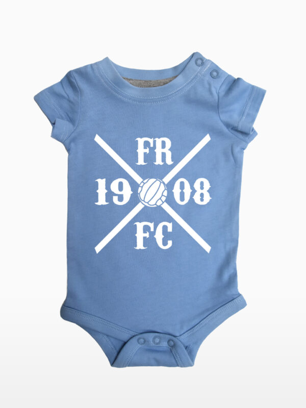 FRFC1908 Rompertje Kruislogo - Blauw